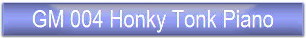 GM 004 Honky Tonk Piano