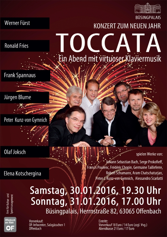 Poster A1 Feuerwerk. NOF 580x820